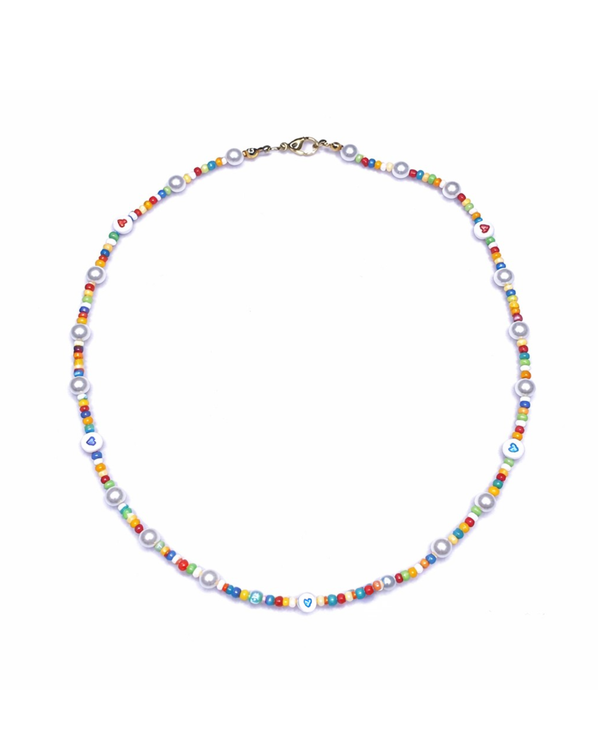 Collar Colorful Heart