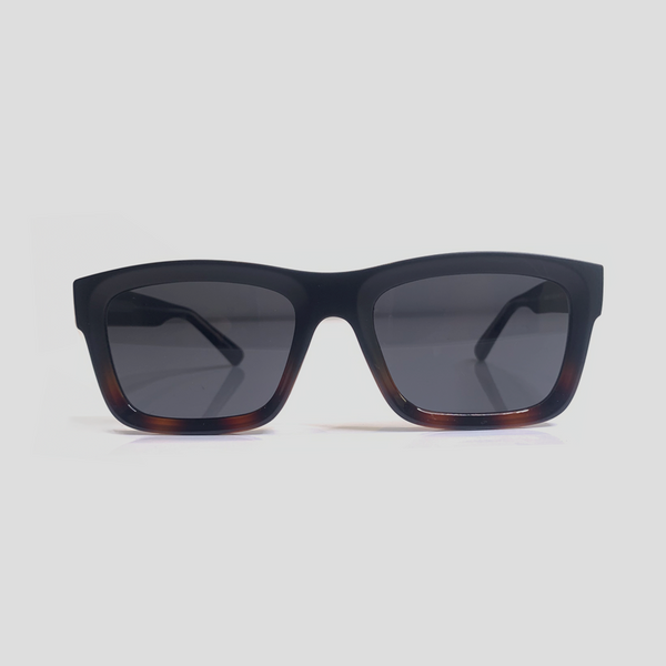 Gafas De Sol Kioto Gradiente Negro x Leopardo