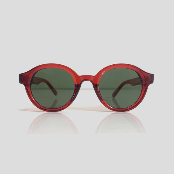 Gafas De Sol Belice Rojo x Verde