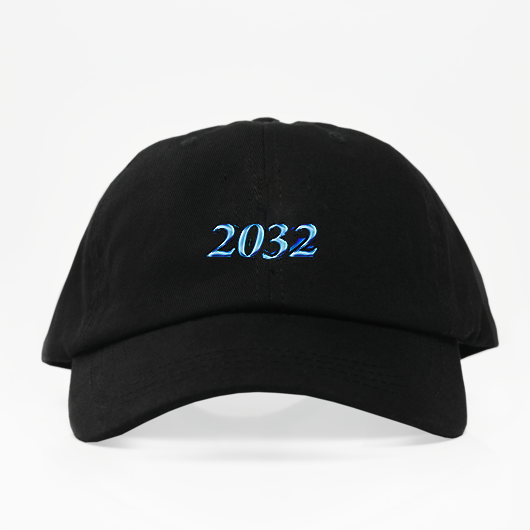 2032 Dad Hat - Negra