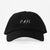 Papi-Dad Hat , Negra