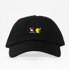 Ash & Pika Dad Hat - Negra