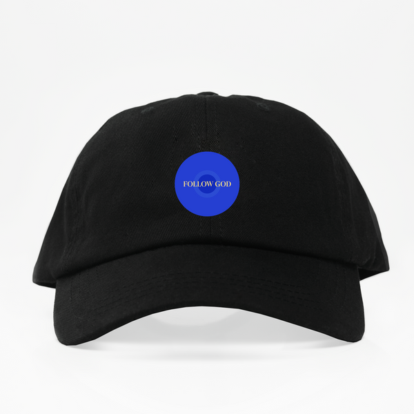 Follow God Dad Hat - Negra