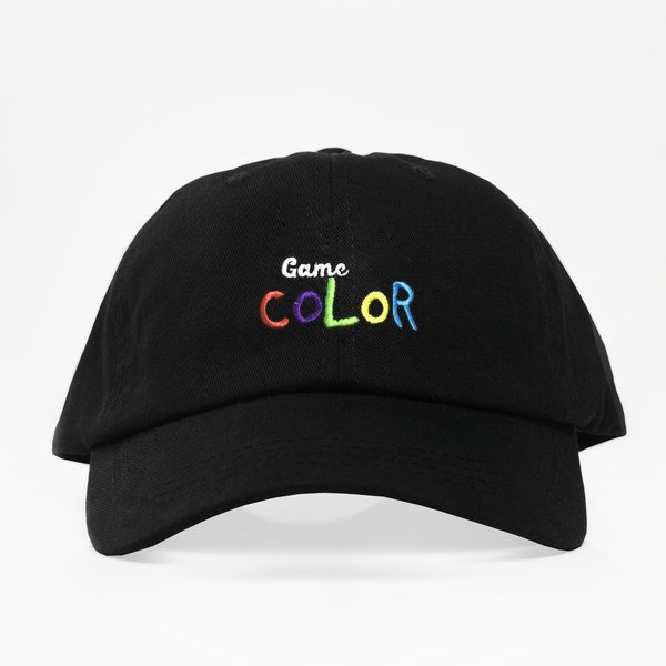 Game Color Dad Hat - Negra