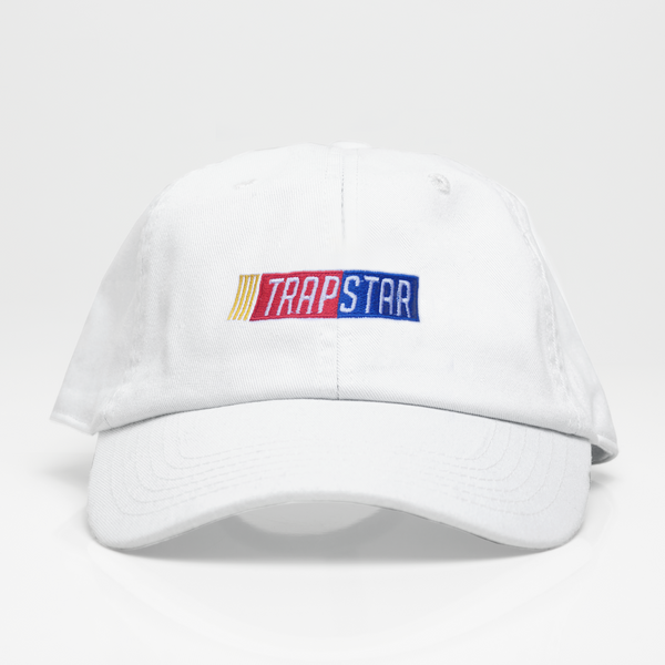 TRAP STAR Dad Hat - Blanca