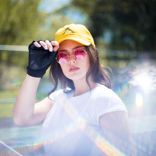 Sky Apparel™ Logo - Dad Hat - Amarilla