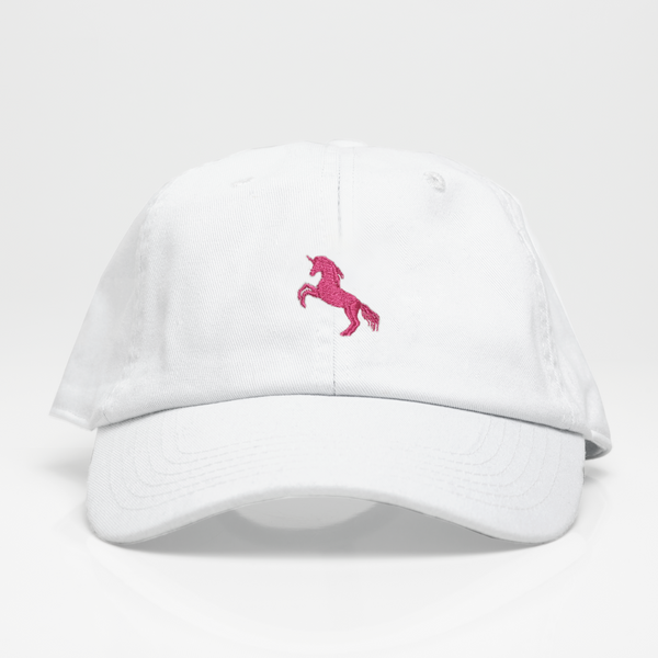Unicorn Dad Hat - Blanca