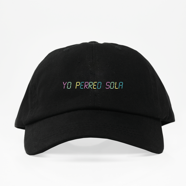 Yo Perreo Sola Dad Hat - Negra
