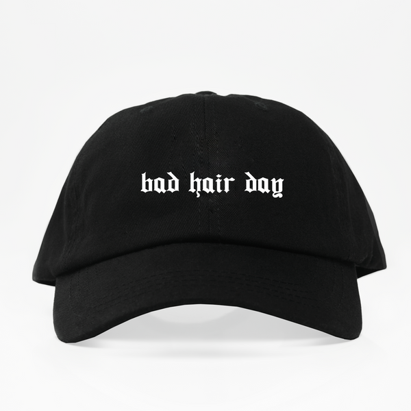 Bad Hair Day Dad Hat - Negra