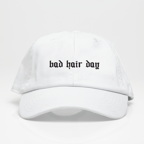 Bad Hair Day Dad Hat - Blanca