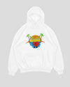 Un verano - Hoodie -Blanco