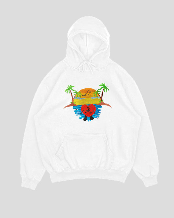 Un verano - Hoodie -Blanco