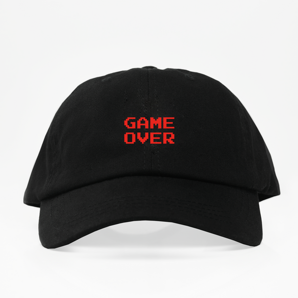 GAME OVER Dad Hat - Negra