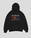 Hawai- Hoodie negro