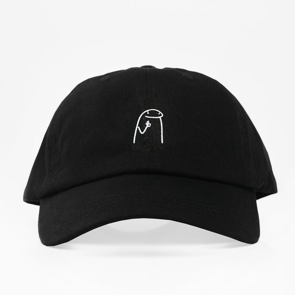 Flork check-Negra Dad Hat