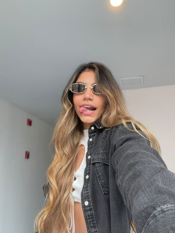 Gafas De Sol Praga x Negra Dorada