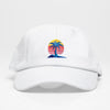 Palm Set Dad hat - Blanca