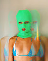SKI - MASK- verde Fluorescente