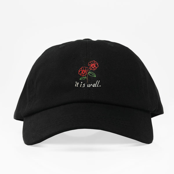It is well Dad Hat - Negra