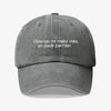 Gorra Prelavada Viviendo Mi Mejor Vida