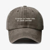 Gorra Prelavada Viviendo Mi Mejor Vida