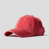 Gorra Prelavada Basica Roja
