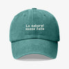 Gorra Prelavada Lo Natural