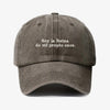 Gorra Prelavada Soy La Reina