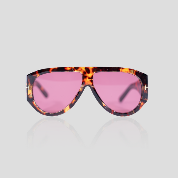Gafas De Sol Venecia Leopardo x Roja