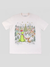 Camiseta Blanca Navidad magica vintage