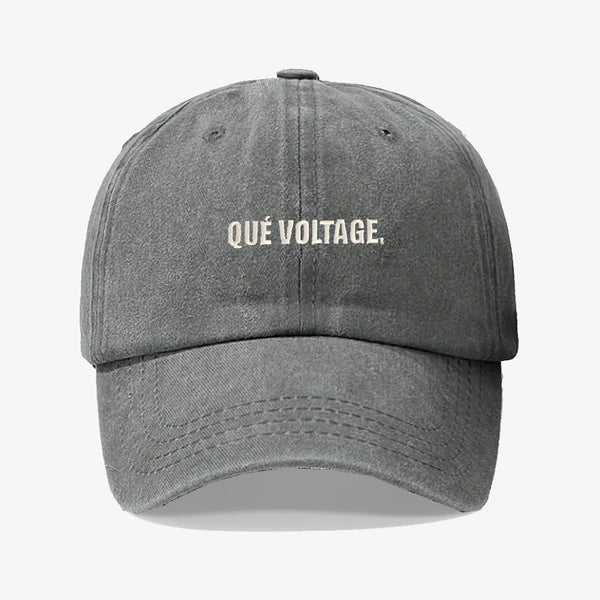Gorra Prelavada Que Voltage