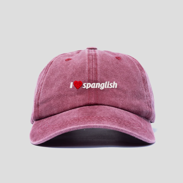 Gorra Prelavada I 😍 Spanglish
