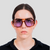 Gafas De Sol Gafas de sol Milano Morada x Leopardo