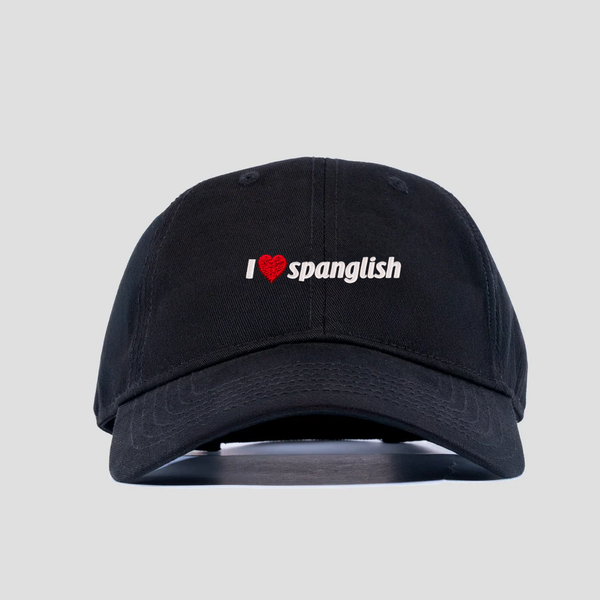 Dad Hat - I 😍 Spanglish