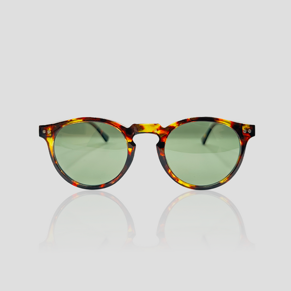 Gafas De Sol Oman Verde x Leopardo