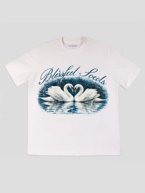 Camiseta Blanca Amor de Cisnes