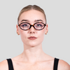 Gafas De Sol Sao Paulo Leopardo transparente