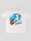 Camiseta Blanca Libertad Vintage