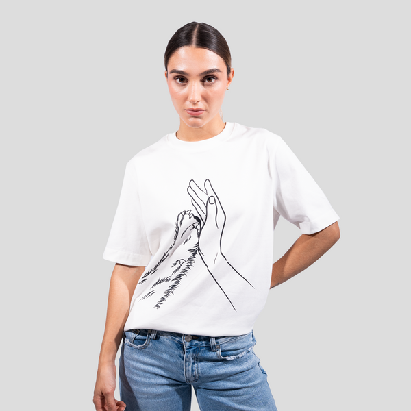Camiseta Blanca Team Dog