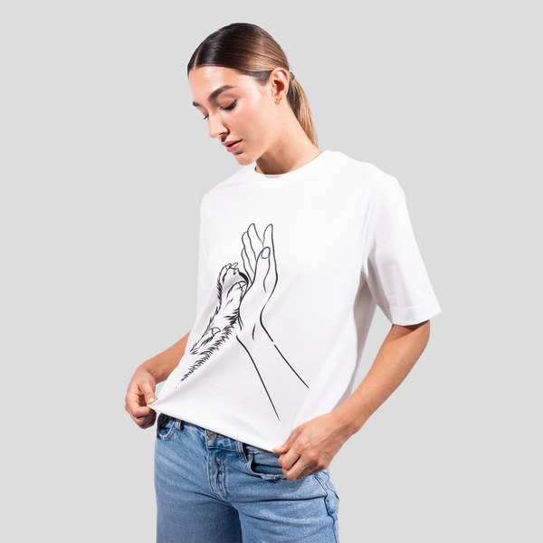 Camiseta Blanca Team Dog
