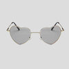 Gafas De Sol Heart- Plateado