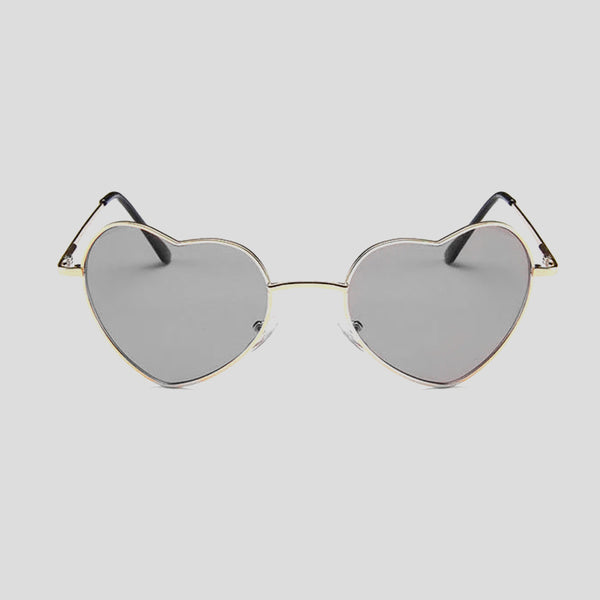 Gafas De Sol Heart- Plateado