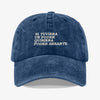 Gorra Prelavada Si Tuviera