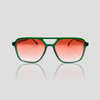 Gafas De Sol Alemania Verde x Rojo