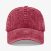 Gorra Prelavada Rojo