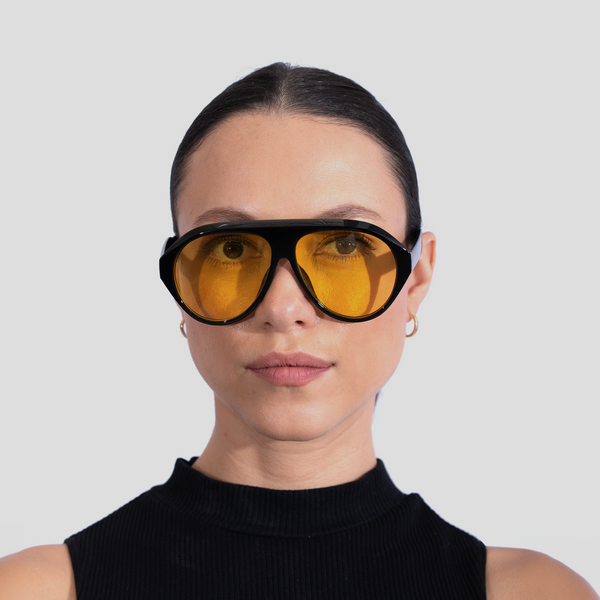 Gafas de sol Las Vegas Negra x amarilla