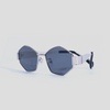 Gafas De Sol Dominican Negra x Plateado