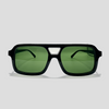 Gafas De Sol Francia Negra X lente verde
