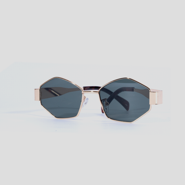 Gafas De Sol Dominican Dorada X Verde
