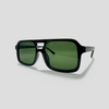 Gafas De Sol Francia Negra X lente verde